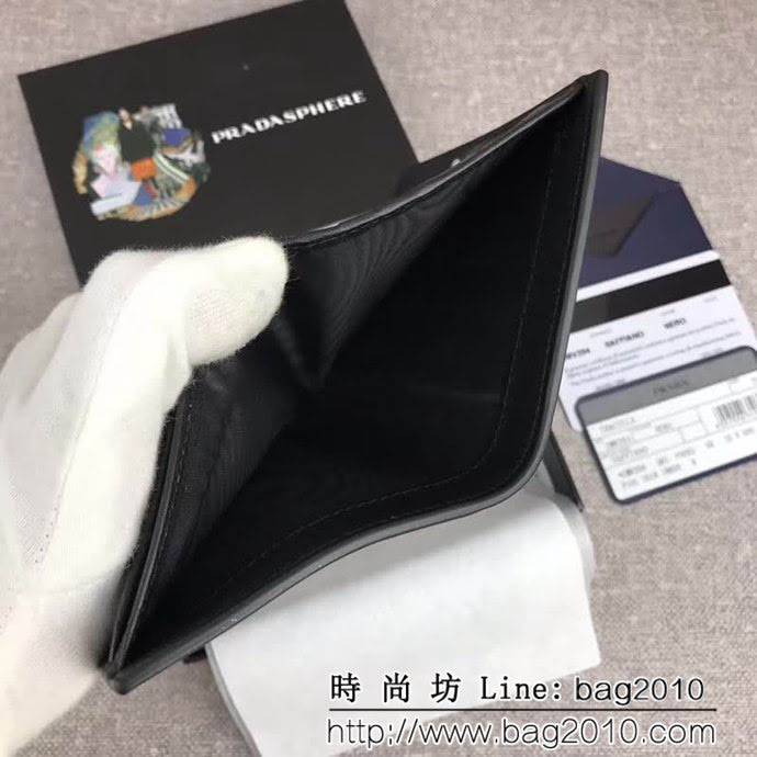 PRADA普拉達 官網同步 最新款 女士印花皮革錢夾 1MV204 DD1829